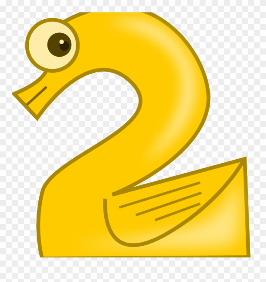 Number 2 Clipart Animal Number 2 Clipart Classroom - Animal Number 2 - Png Download