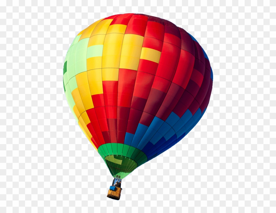 Colorful Hot Air Balloon Png Clipart