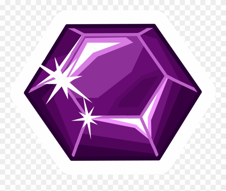 Amethyst Stone Png Transparent Images - Club Penguin Clipart
