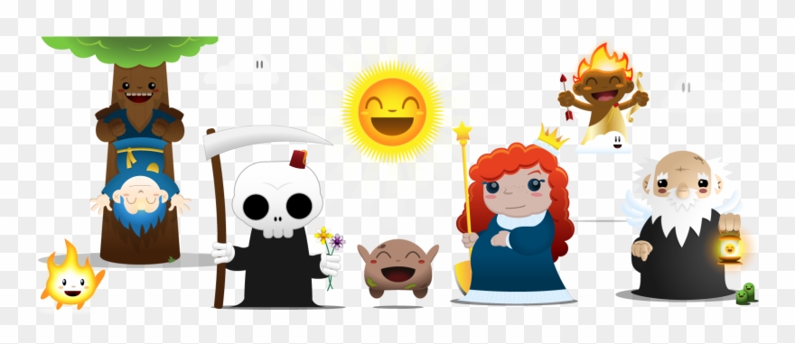 The Chibi Tarot - Tarot Clipart