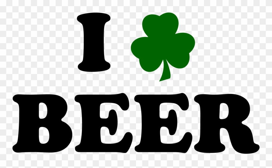 "i Love Beer" T-shirts Just In Time For St - Love Beer T Shirt Clipart