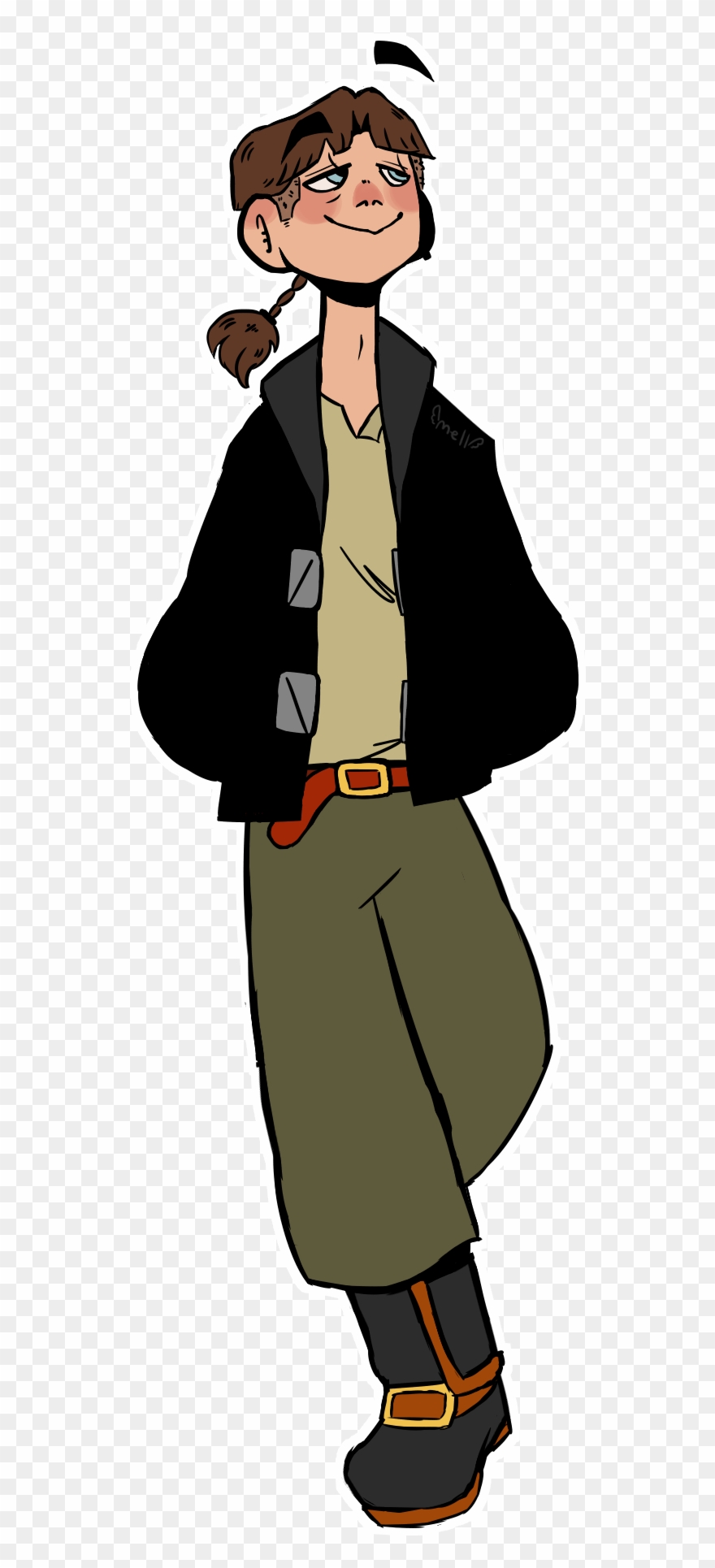 Some Art I Did Of Jim Hawkins, Mulan And My Character - Mulan Clipart