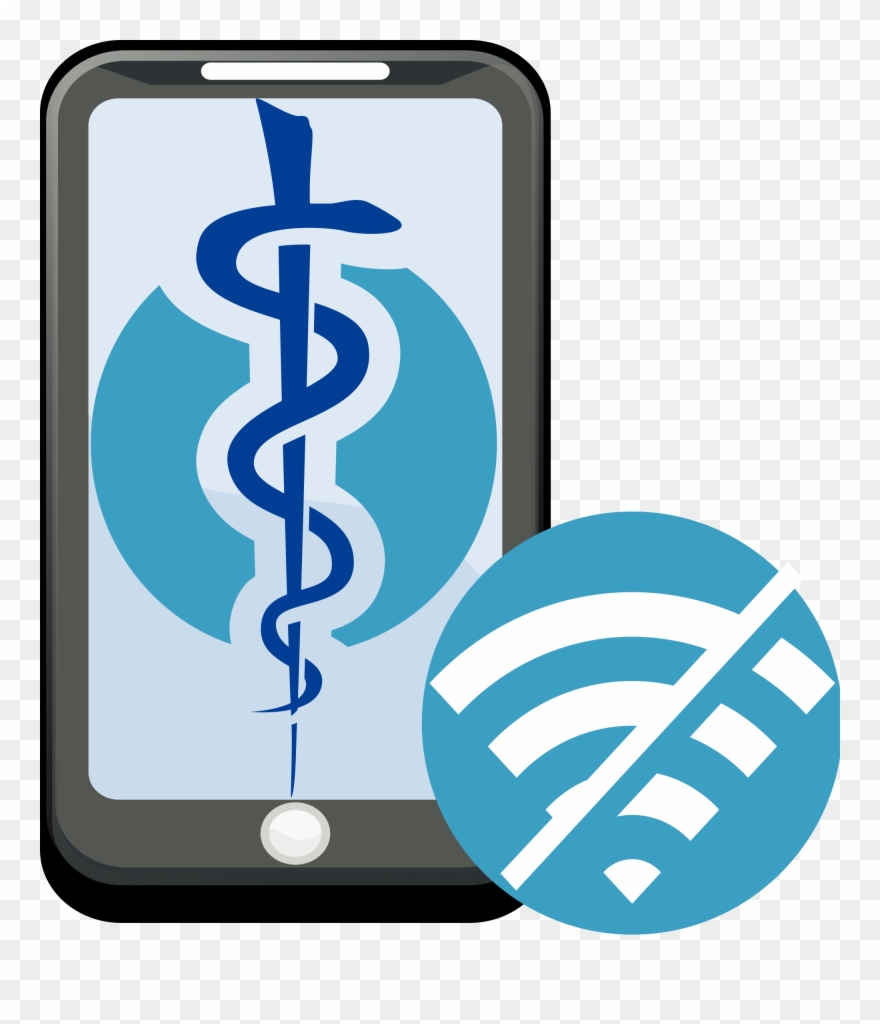 Open - Rod Of Asclepius Clipart