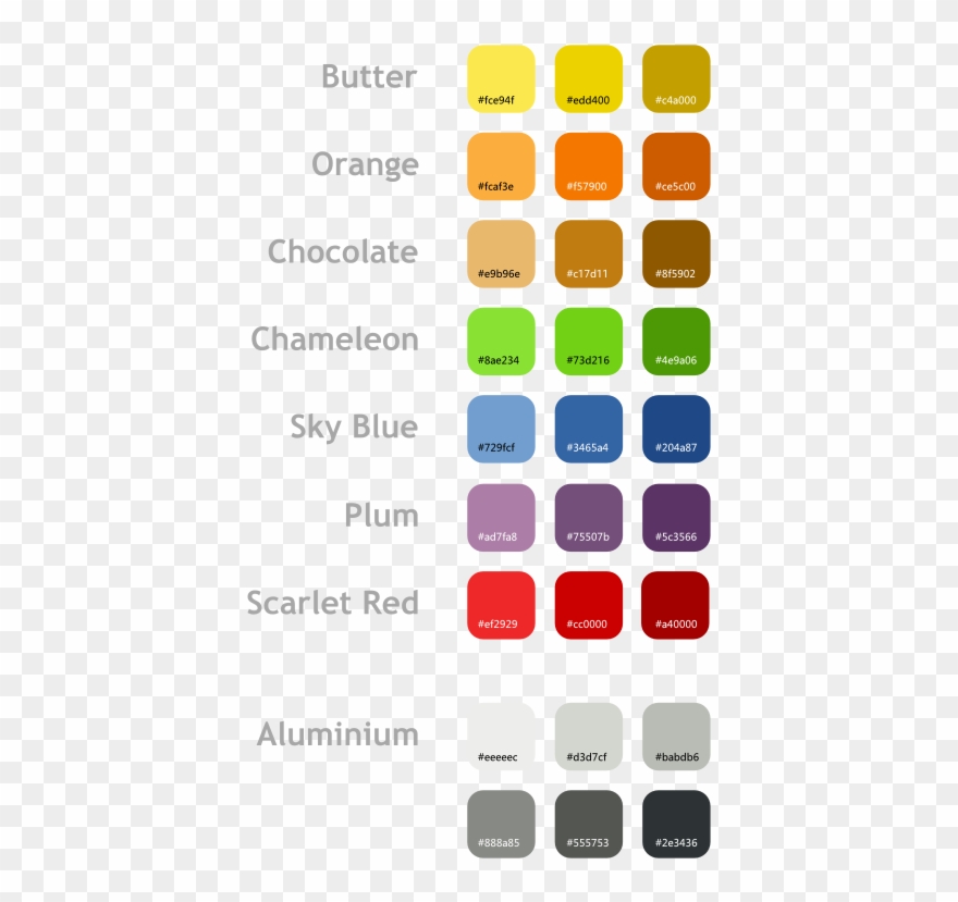 Color Palette Clipart