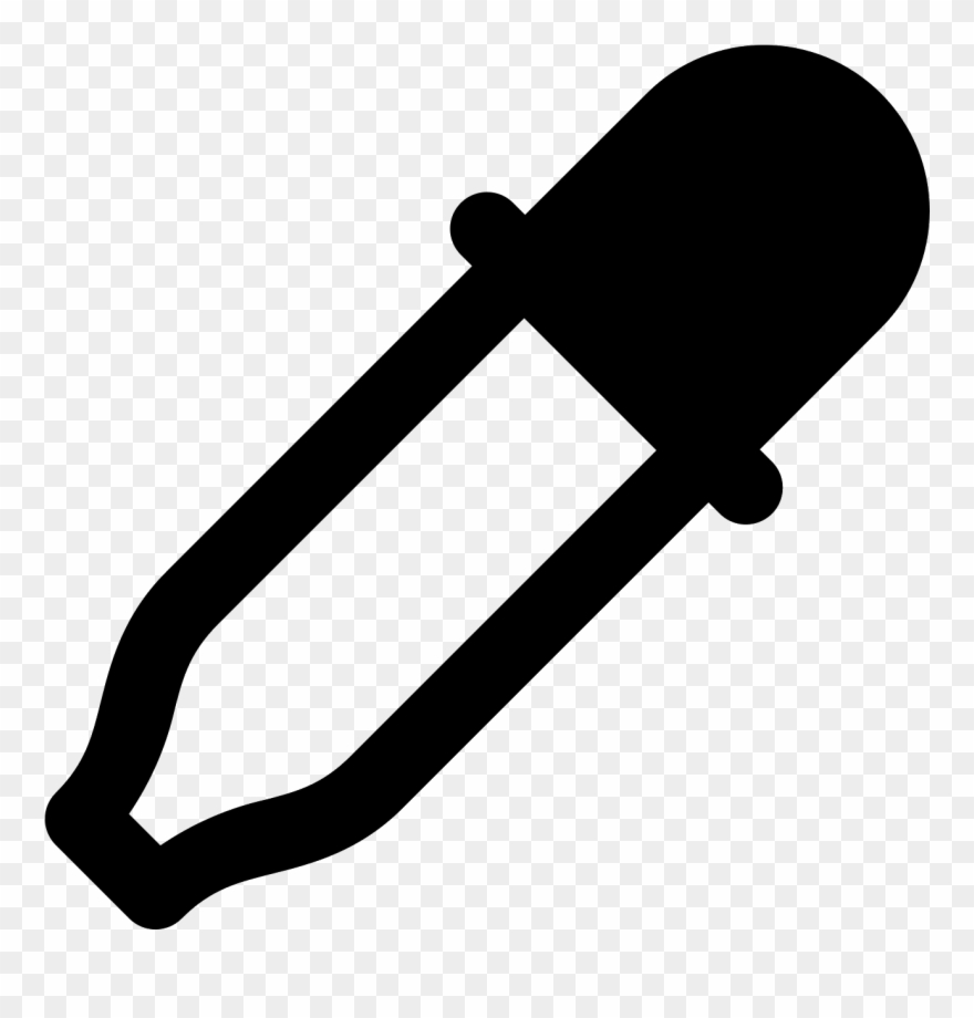 Color Dropper Icon - Scalable Vector Graphics Clipart