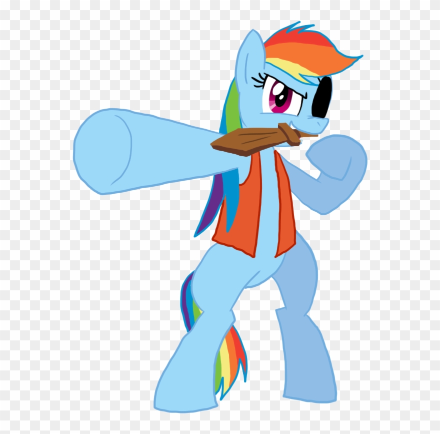 Nicktoonhero, Pirate, Pirate Dash, Rainbow Dash, Safe, - Rainbow Dash Pirate Clipart