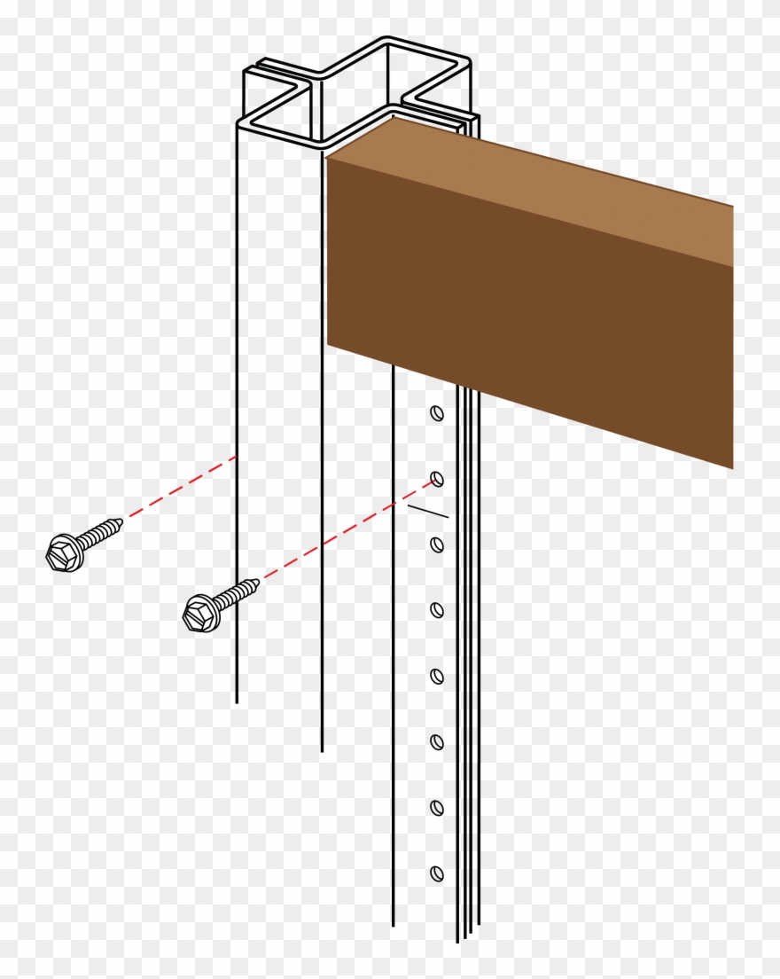 Place The Assembled Gate Posts In Their Post Holes, - Postmaster Fence Post Deep Clipart