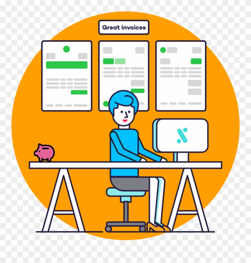 Beautiful Looking Invoices For Freelancers And Small - Invoice Clipart