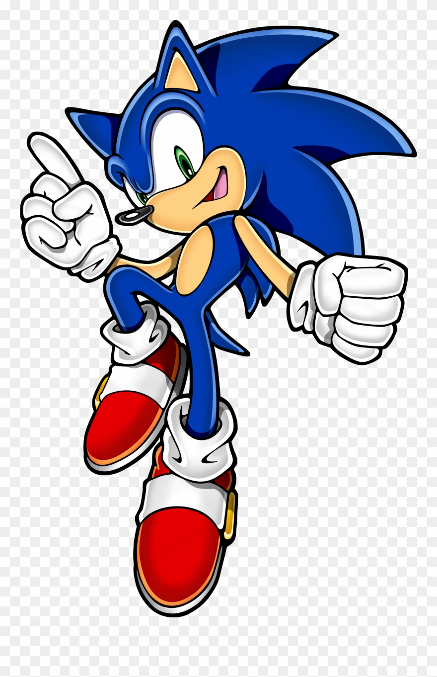 Sonic The Hedgehog Clipart Yuji Uekawa - Sonic The Hedgehog Sonic Channel - Png Download