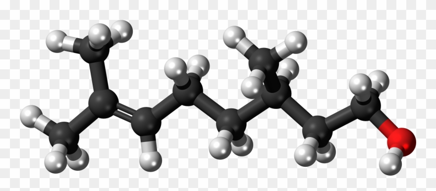 Citronellol 3d Clipart