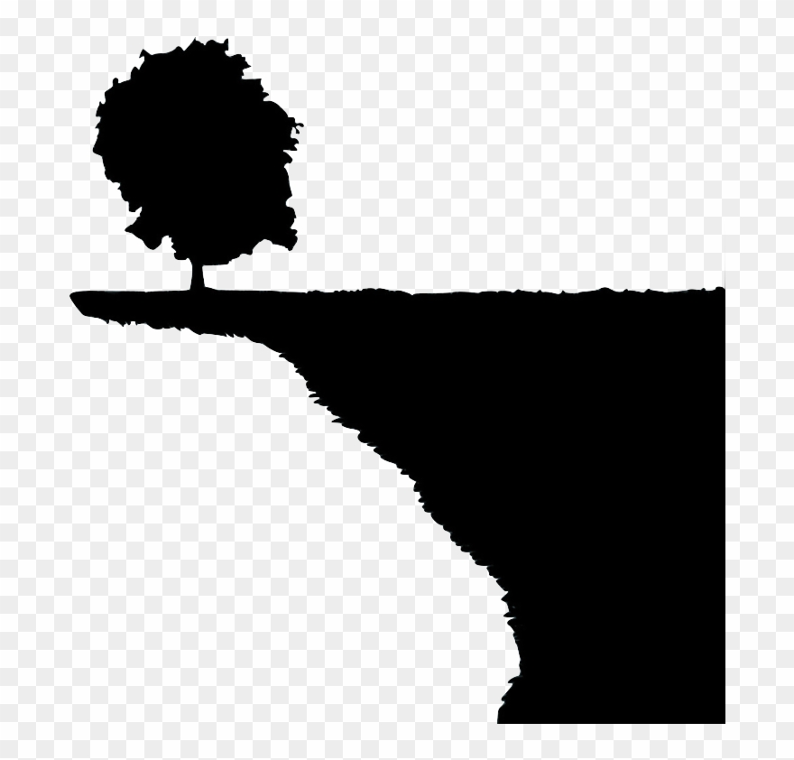 At Getdrawings Com Free - Cliff Silhouette No Background Clipart