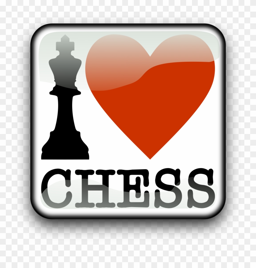 I Love Chess - Love Chess Clipart