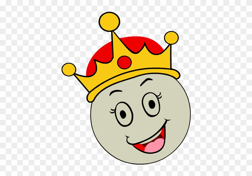 Clip Art King Martin Luther Day Crown Smiley Graphic - Smiley With A Crown - Png Download