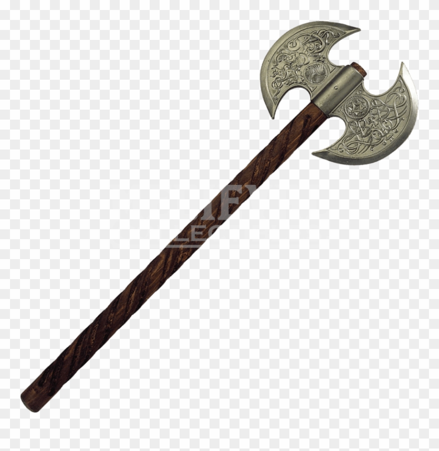 Medieval Weapons Axes Download - Battle Axe Png Clipart