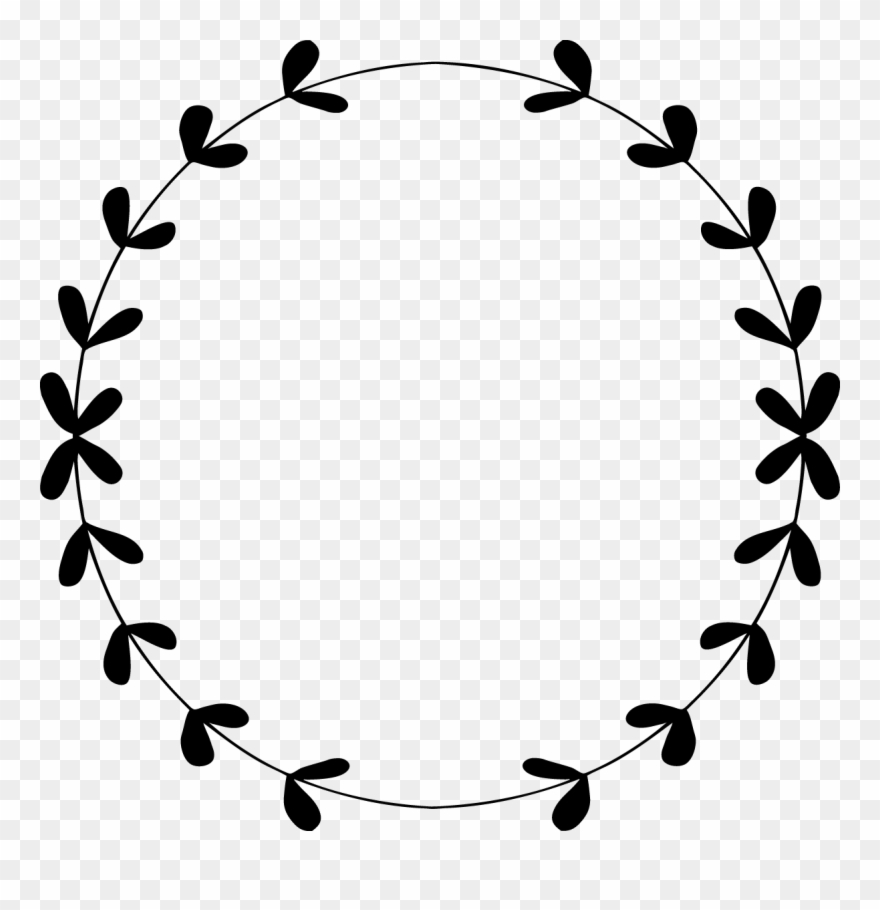 Garland In Black Clipart