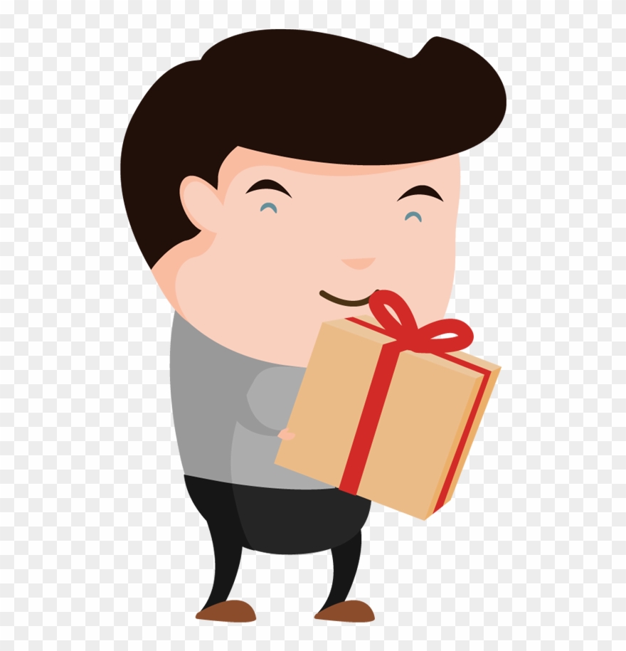 Clip Black And White Gift Huge - Cartoon Loudspeaker Png Transparent Png