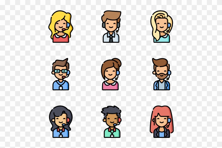 Call Avatar Icons Free - User Clipart