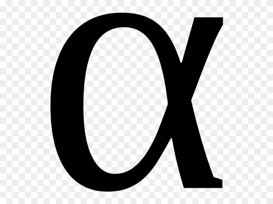 Wiktionary - Alpha Greek Clipart