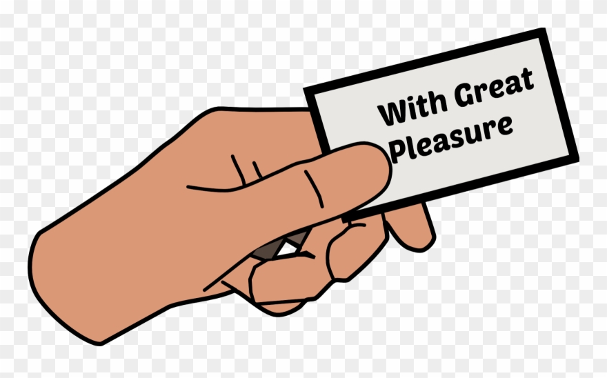 Good Manners In English - Hands Holding Something Clipart - Png Download