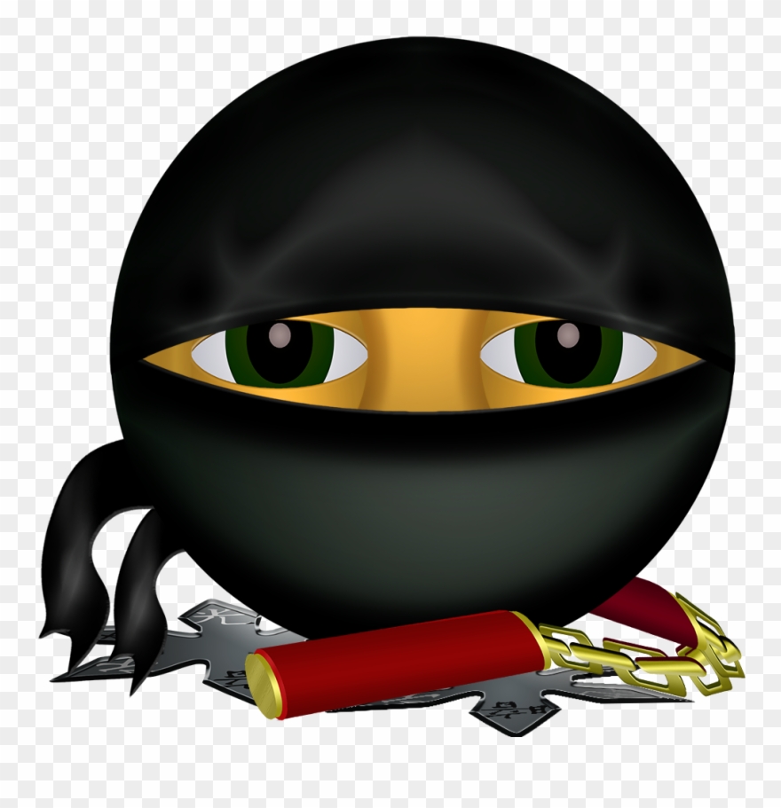 Ninja - Ninja Emoji Clipart