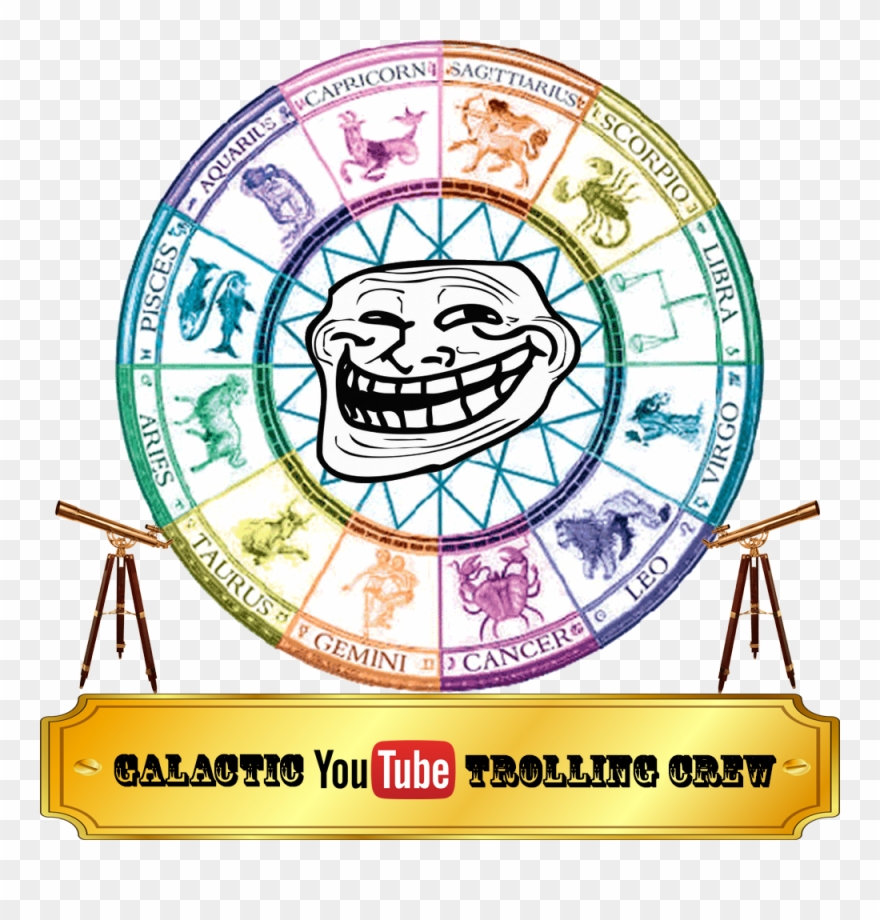 Galactic Youtube Crew Logo - Horoscope Clipart