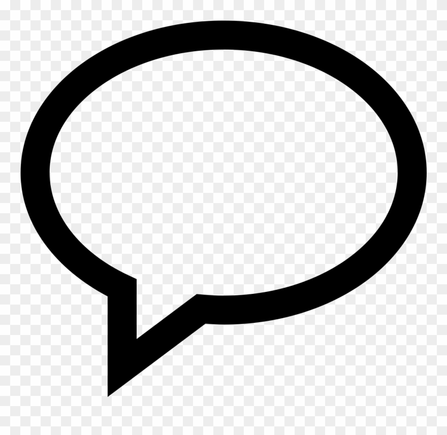 Clipart Balloon Conversation - Bulle De Conversation Png Transparent Png