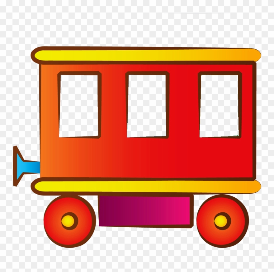 И - Train Clipart