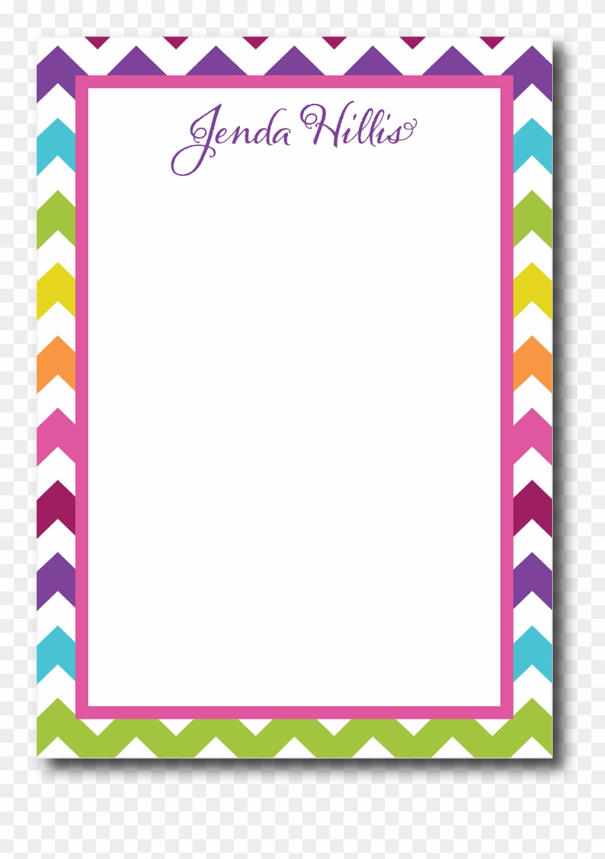 Home Huntsville Madison Ledgewood Fine Stationery Personalized - Paper Clipart