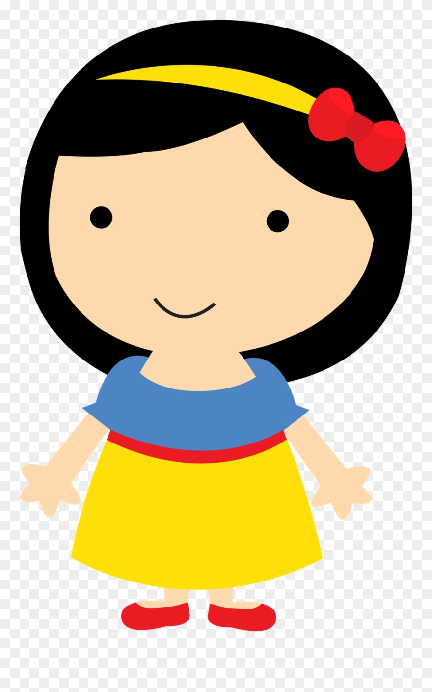 Clip Art - Snow White And The Seven Dwarfs - Png Download