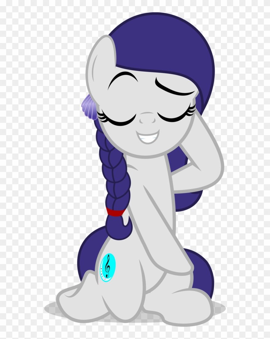 Jhayarr23, Braid, Cute, Eyes Closed, Female, Hair Ornament, - Cartoon Clipart