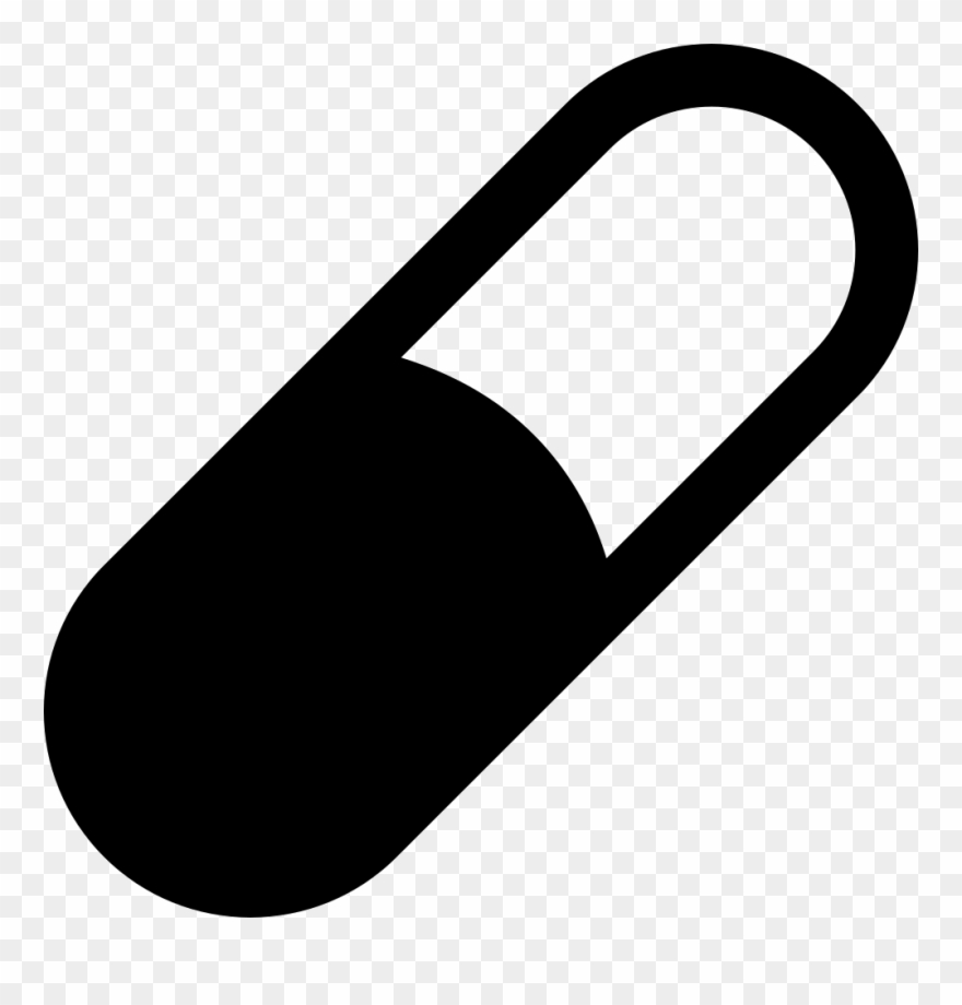 Pill Svg Png Icon Free Download Onlinewebfonts - Medicine Icon Clipart