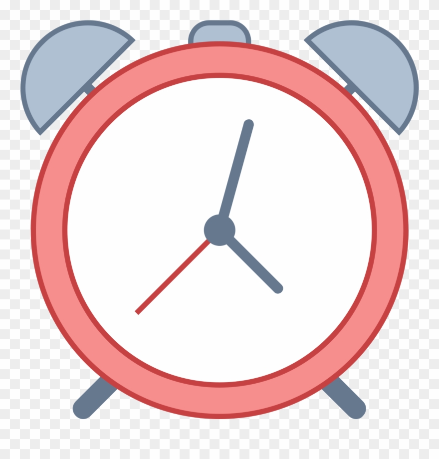 Alarm Clock Icon For Kids - Quartz Clock Clipart