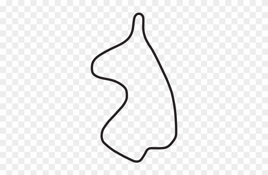 Sportscar Grand Prix - Line Art Clipart