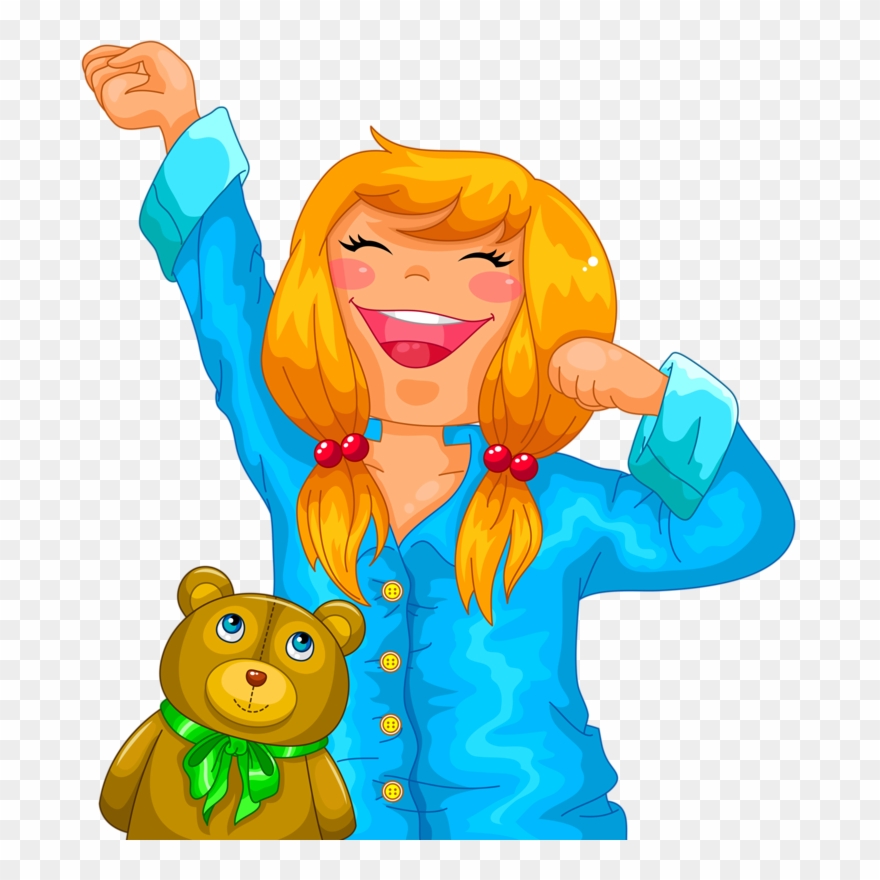 Image Du Blog Zezete2 - Niña Levantandose Animado Clipart