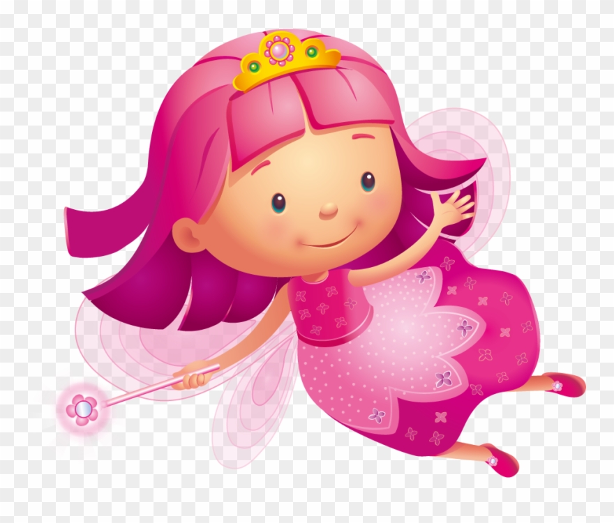 Meet The Twin Sisters Peppy Pink & Perfect Purple - Pink And Purple Fairy Clipart