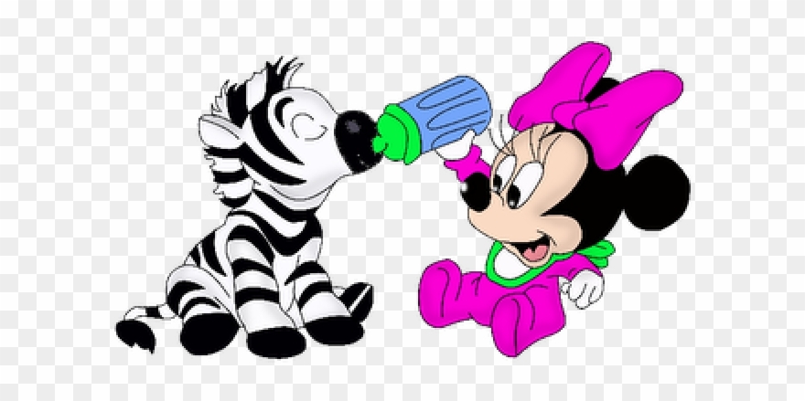 Zebra Clipart Minnie Mouse - Minnie Mouse Zebra - Png Download