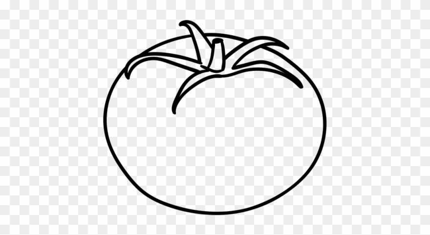 Tomatoes Coloring Pages - Tomato Coloring Clipart