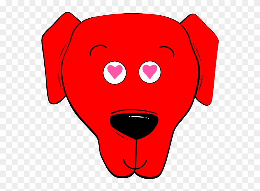 Cartoon Dog Face Clipart