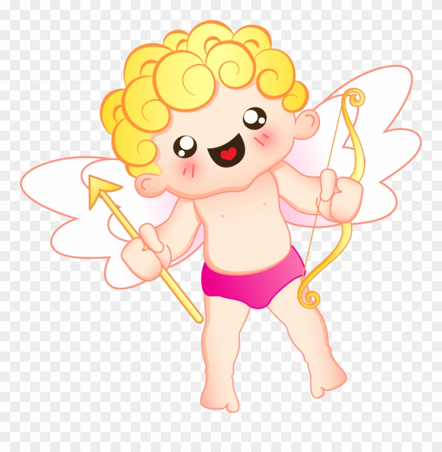 Free Cupid Clipart - Cute Cupid Png Transparent Png