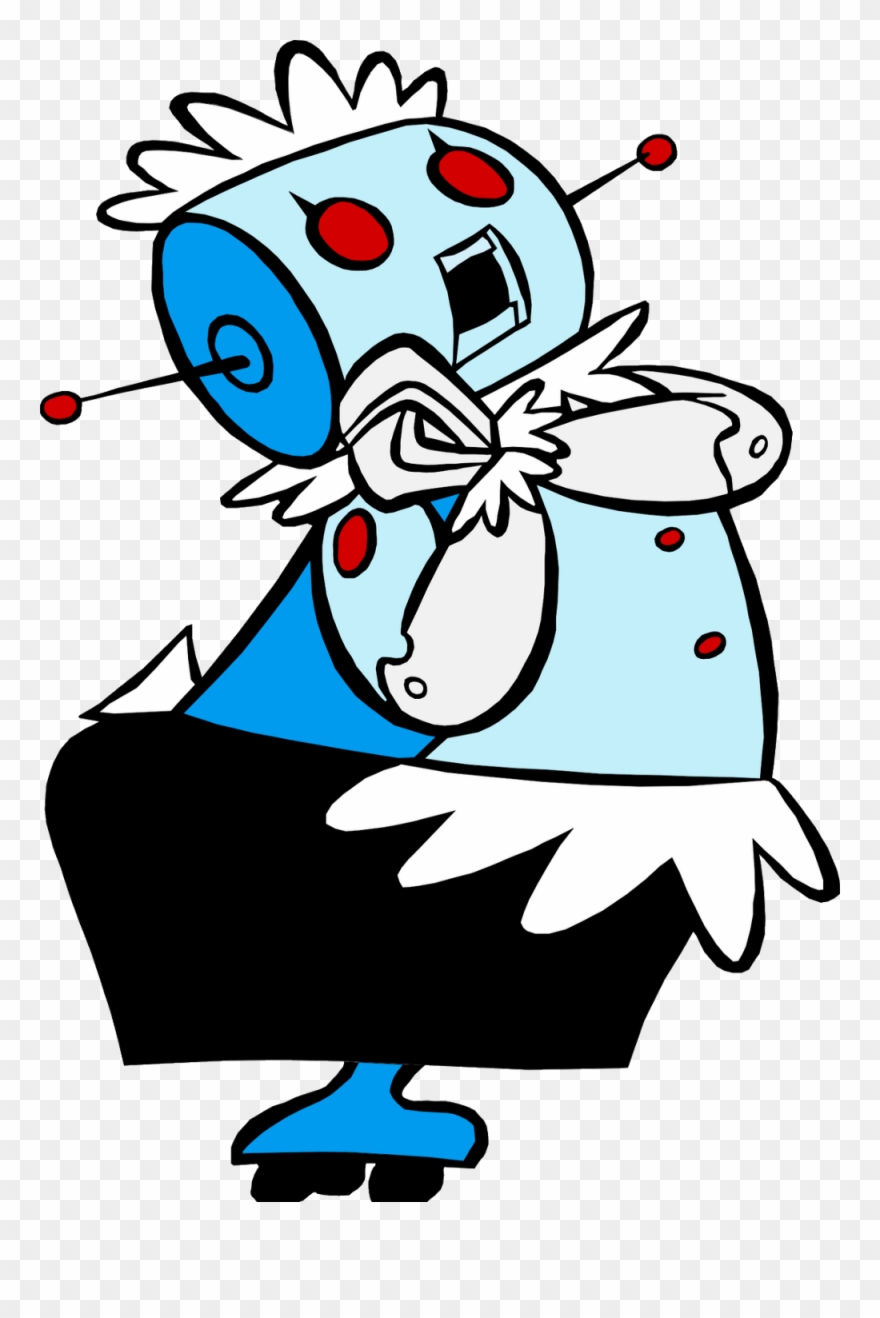 Dealing With Clutter - Rosie Jetsons Clipart