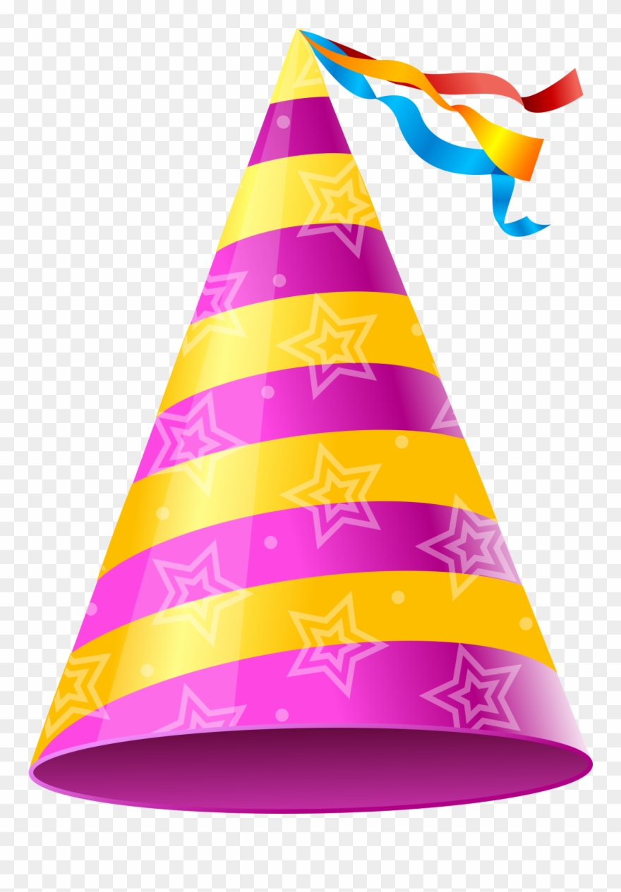 Download - Png Free Clip Art Pinterest Pink Party Hat Transparent Png