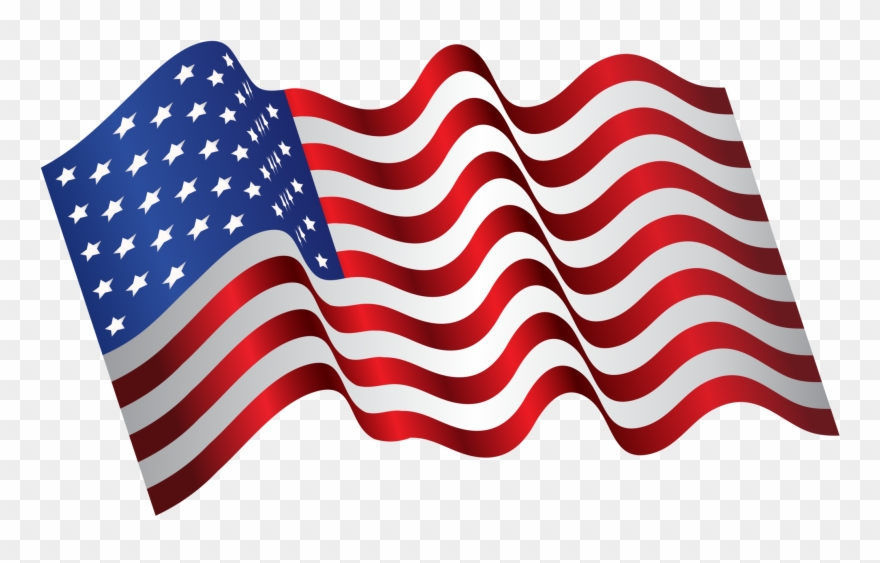 Free Png Usa America Waving Flag Png Images Transparent - Flag Of The United States Clipart