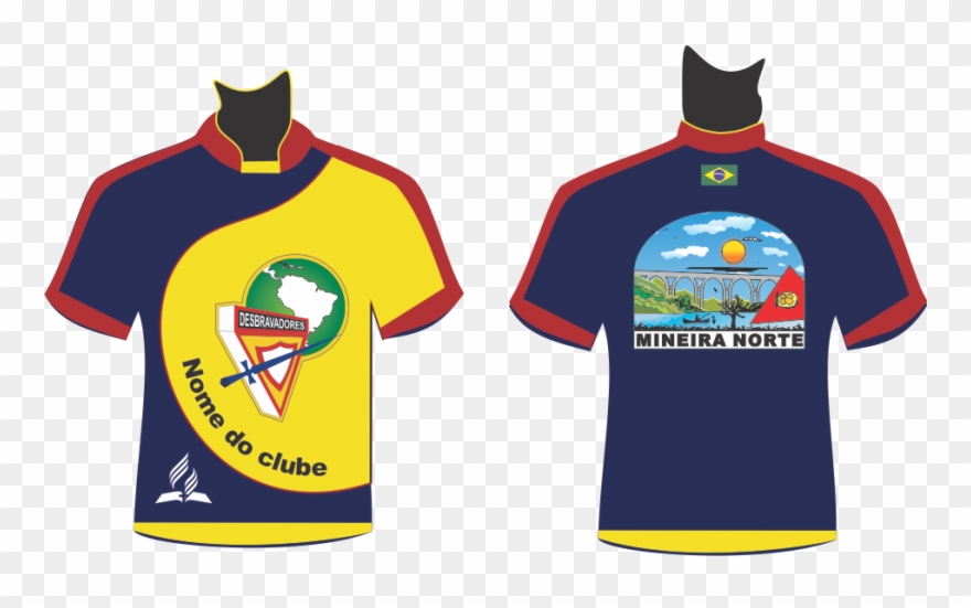 Clip Art O Arquivo Já Está Vetorizado Em Corel Draw - Modelos De Polos De Club De Conquistadores - Png Download