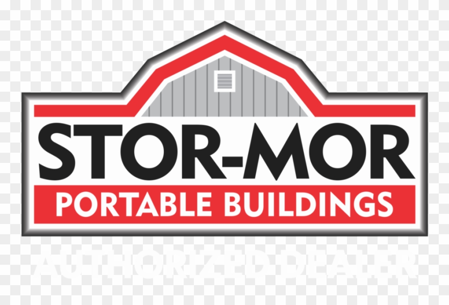 Stor-mor With White Ad - Stor Mor Portable Buildings Logo Clipart