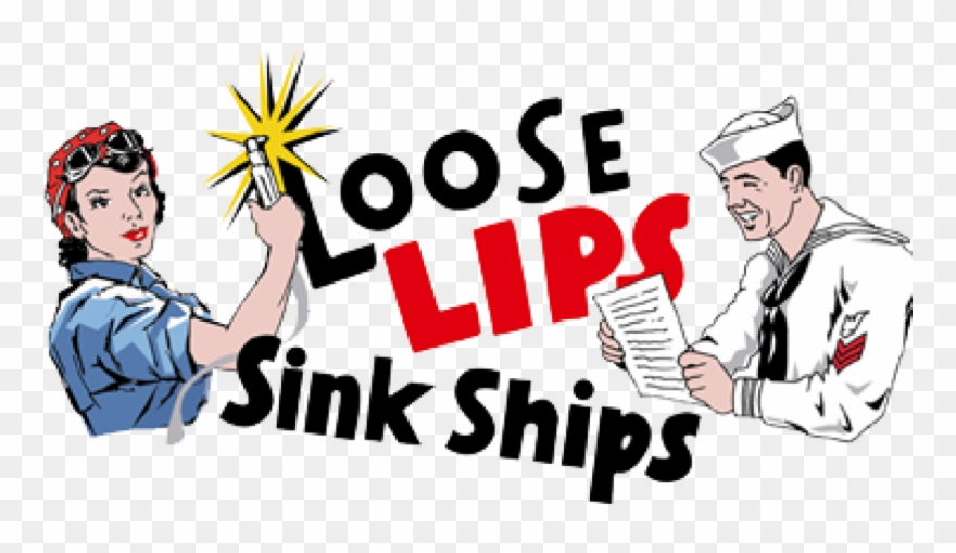 Loose Lips Sink Ships - World War 1 Loose Lips Sink Ships Clipart