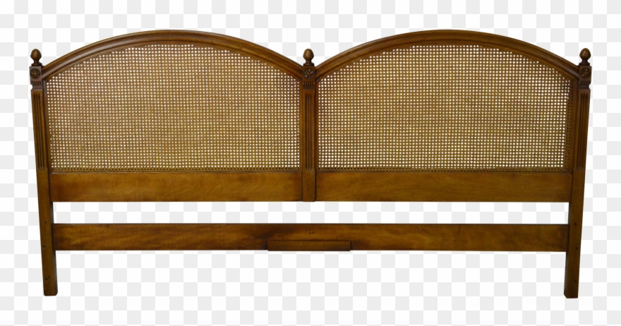 Cane Drawing Walnut - Headboard Clipart
