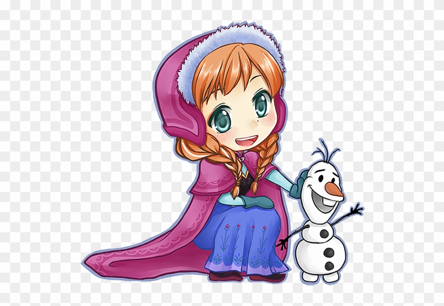 Frozen Clipart Do You Want To Build A Snowman - Frozen Olaf Chibi Png Transparent Png