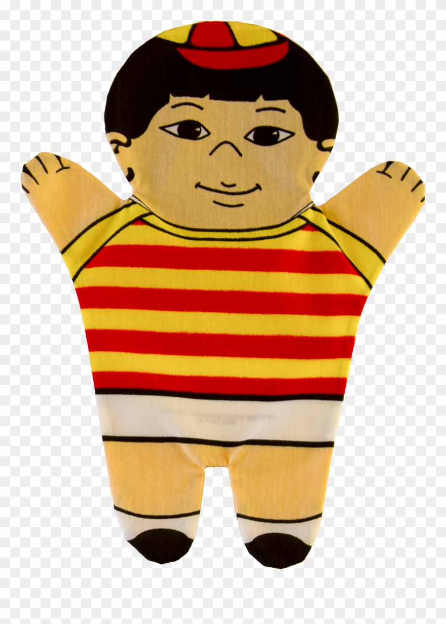 Little Boy Hand Puppet Front - Hand Puppet Clipart