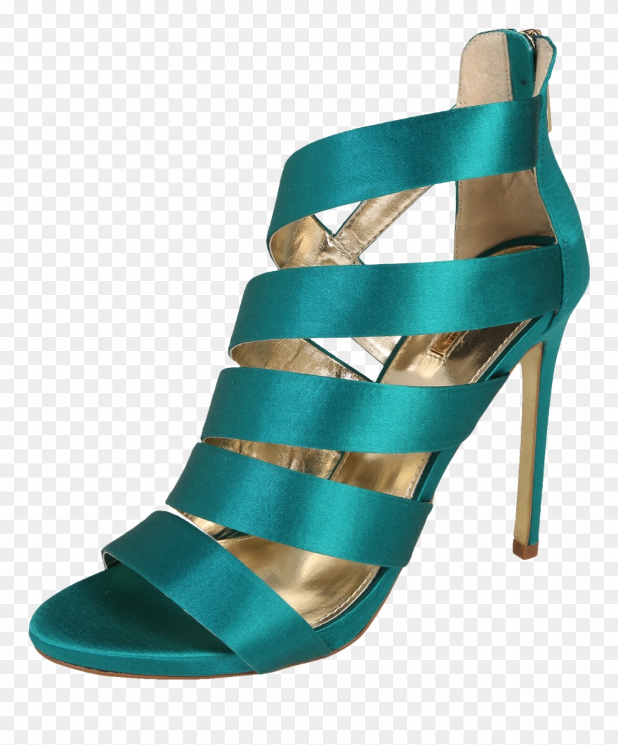 Even&odd Páskové Sandály 'heeled' Clipart