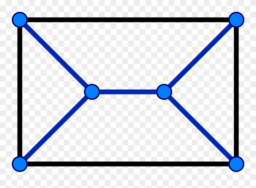 Triangular Prism As Halin Graph - Email Clipart